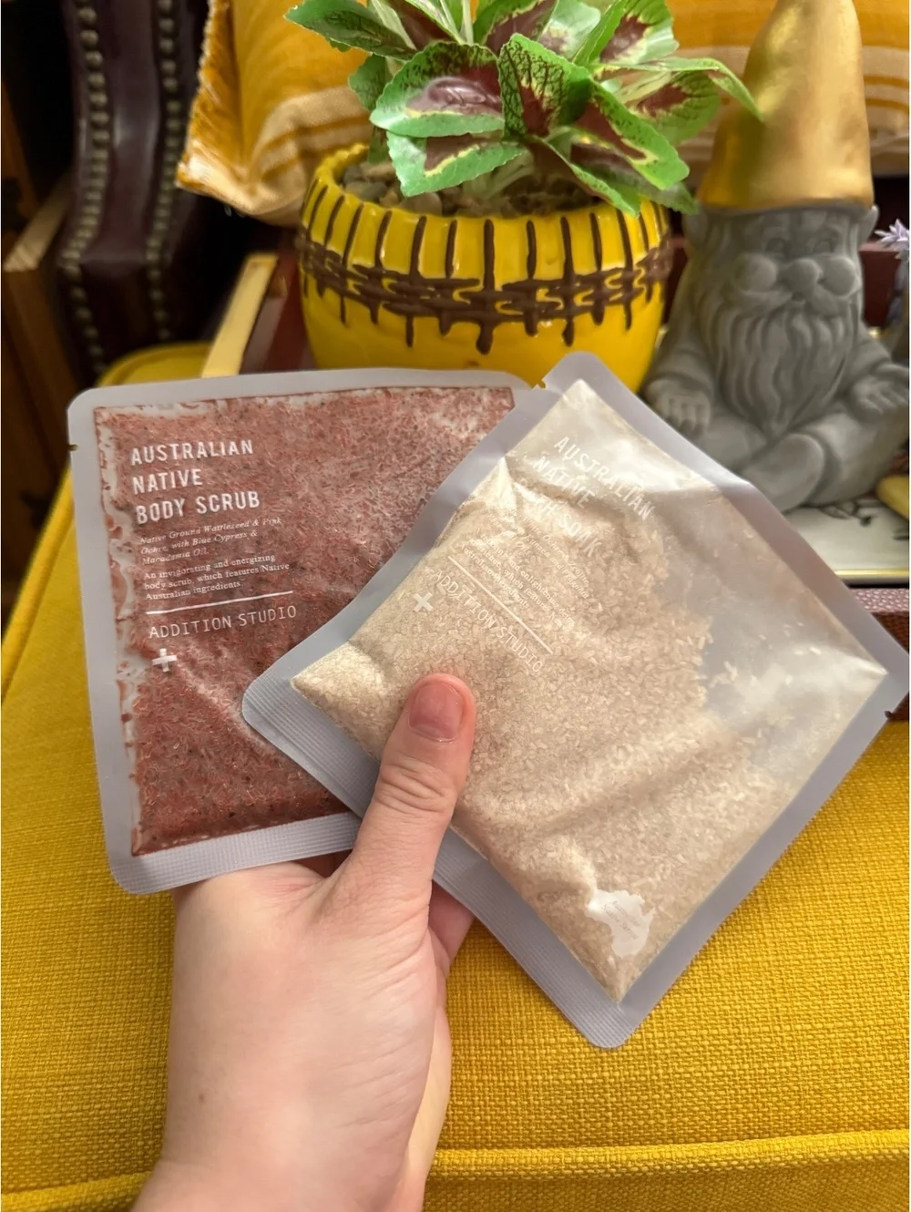 Australian luxury lot of 2 body scrubs and bath soak set upscale spa day
